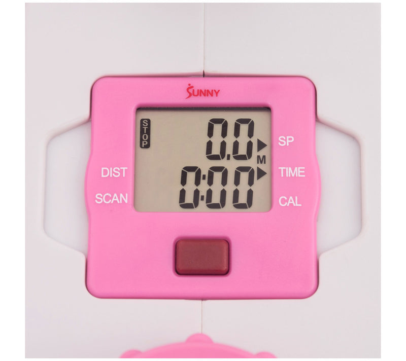 Sunny Health & Fitness Pink Under Desk Elliptic al P2030 — View 10