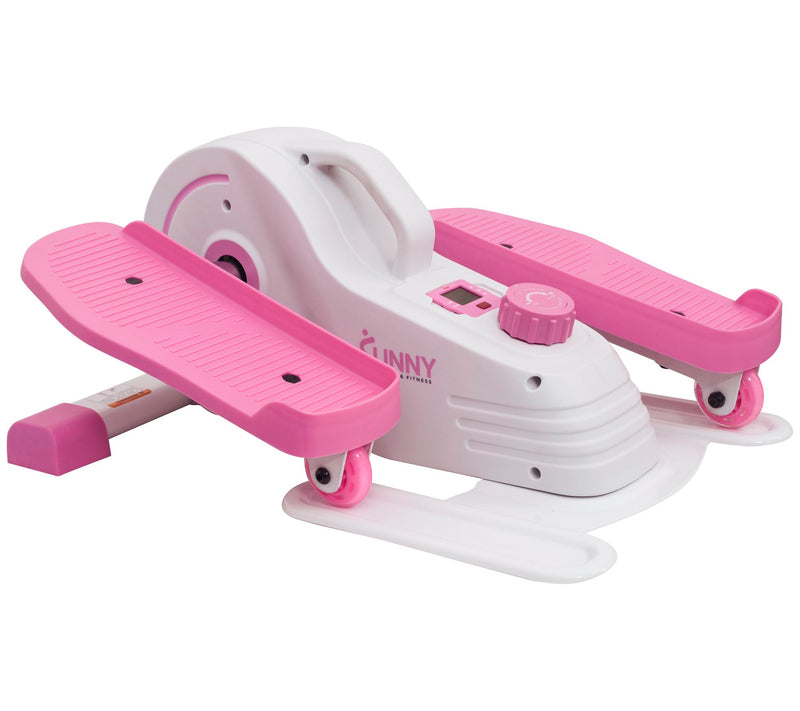 Sunny Health & Fitness Pink Under Desk Elliptic al P2030 — View 4