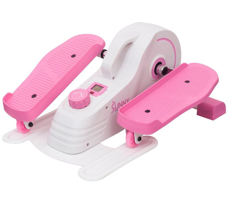 Sunny Health & Fitness Pink Under Desk Elliptic al P2030 — View 5