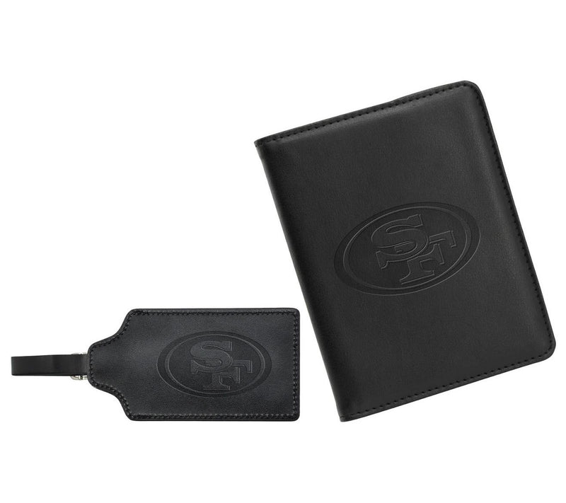 Mojo NFL Genuine Leather Passport Cover and Bag Tag Set — View 17