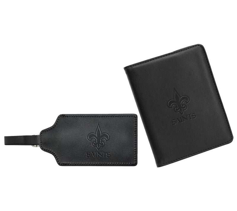 Mojo NFL Genuine Leather Passport Cover and Bag Tag Set — View 15