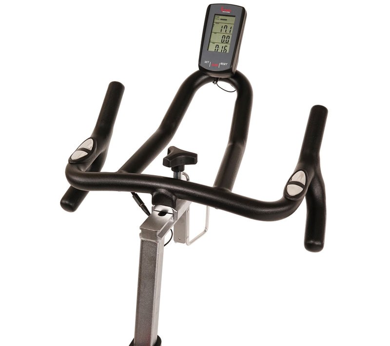 Sunny Health & Fitness Belt Drive Magnetic Indoor Cycling Bik — View 3
