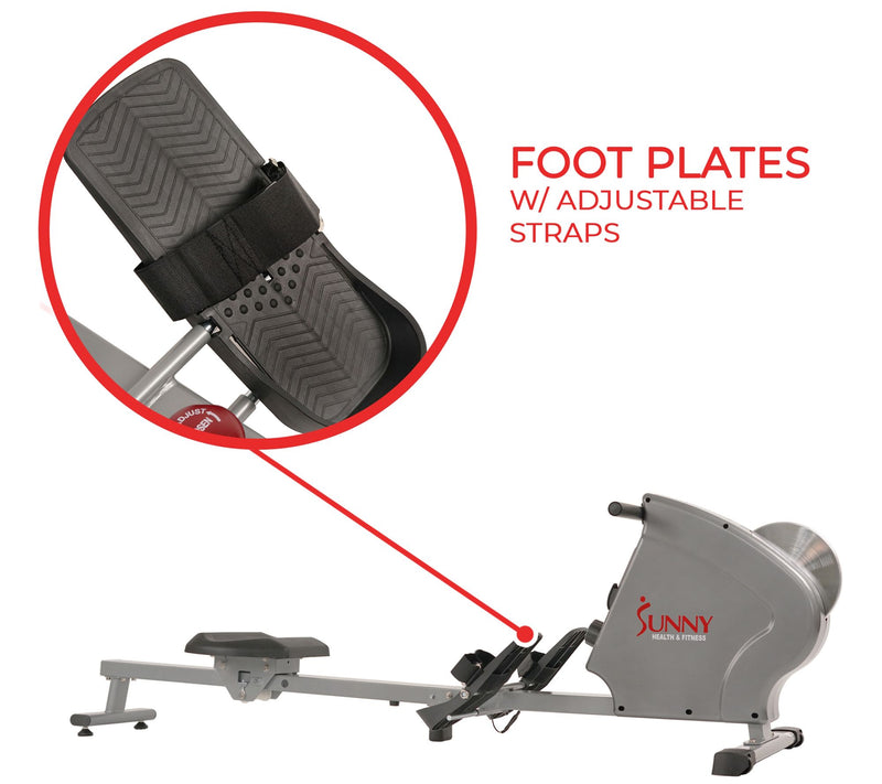 Sunny Health & Fitness Flywheel Rowing Machine — View 5