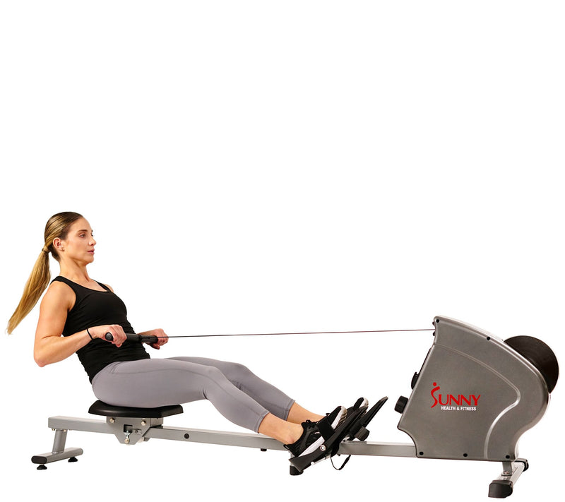 Sunny Health & Fitness Flywheel Rowing Machine — View 2