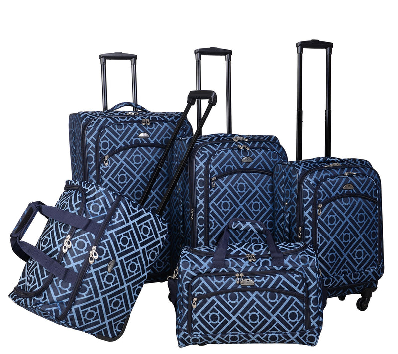 American Flyer Astor 5-Piece Luggage Set — View 7