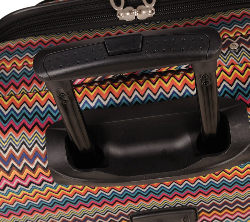 American Flyer Gold Coast 5-Piece Spinner Luggage Set — View 3
