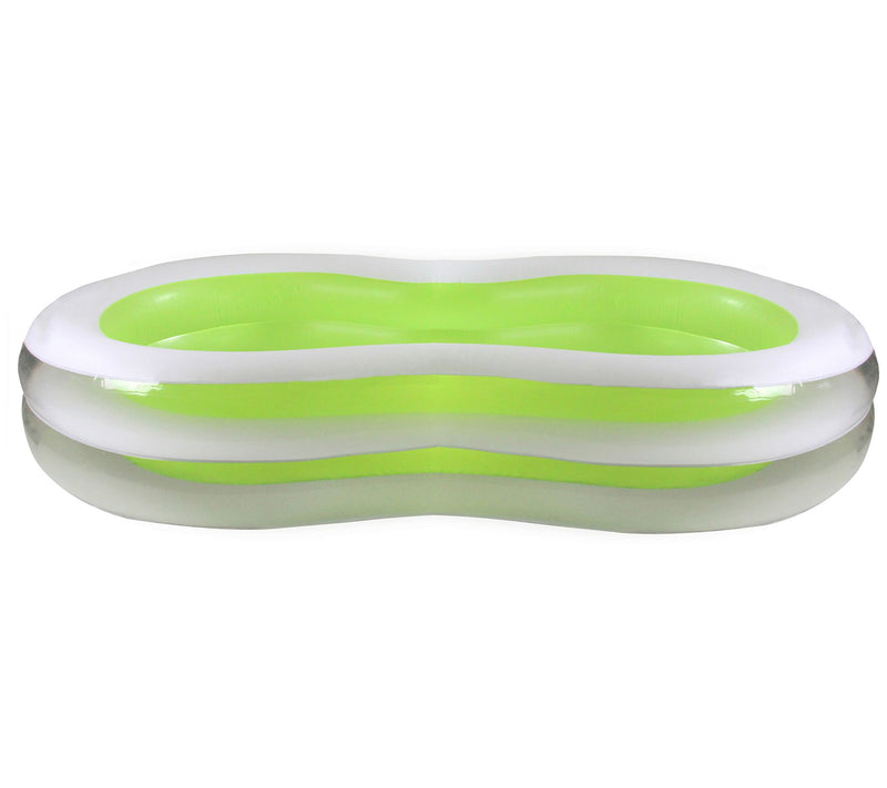 Pool Central Inflatable Figure-8 Swimming Pool — Main view