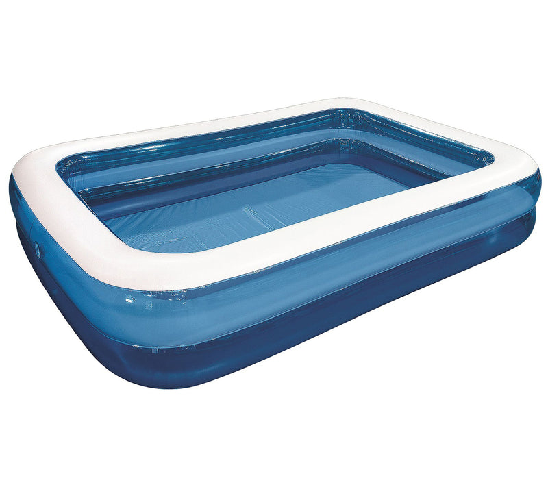 Pool Central Blue and White Inflatable SwimmingPool — Main view