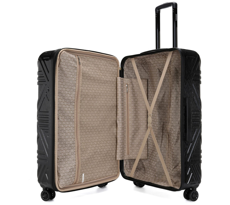 Badgley Mischka Contour 3-Piece Hard ExpandableLuggage Set — View 8