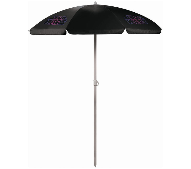 Picnic Time Star Wars Logo - 5.5-ft Portable Beach Umbrella — Main view