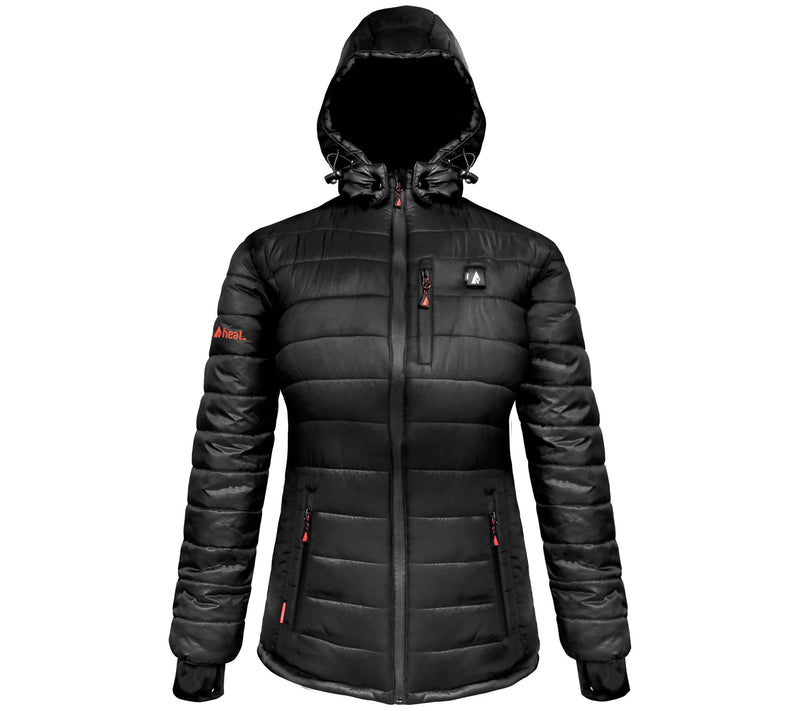 ActionHeat Women's 5V Battery-Heated Puffer Jacket W/ Hood — View 4