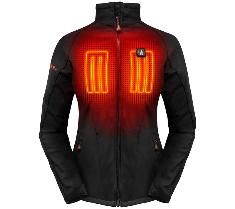 ActionHeat Women's 5V Battery Heated SoftshellJacket — View 3