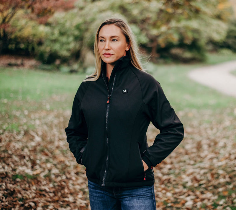 ActionHeat Women's 5V Battery Heated SoftshellJacket — View 9