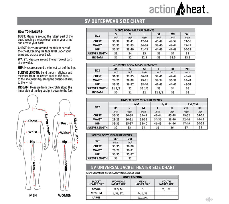 ActionHeat Men's 5V Battery Heated Base Layer Shirt — View 10