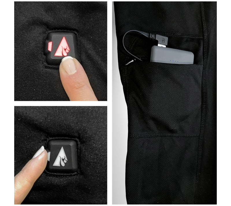 ActionHeat Women's 5V Battery Heated Base LayerShirt — View 7