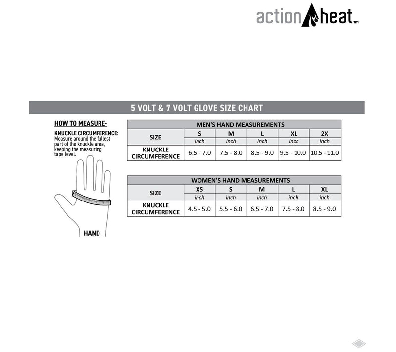 ActionHeat Women's 5V Battery Heated Featherweight Glove — View 10