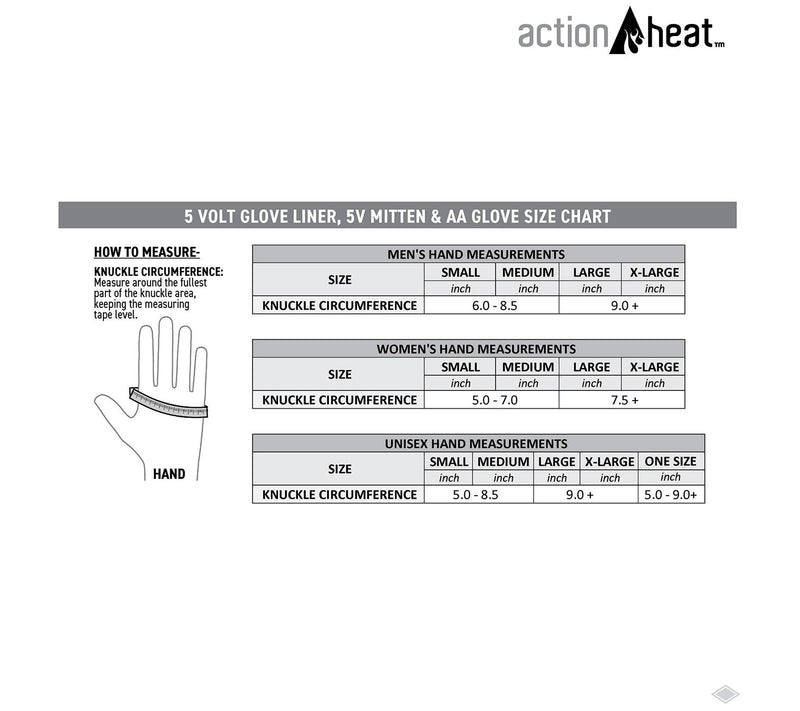 ActionHeat Women's 5V Battery Heated Glove Liners — View 10