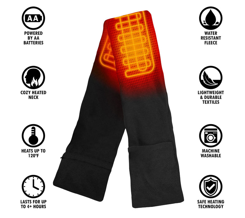 ActionHeat AA Battery Heated Scarf — View 7