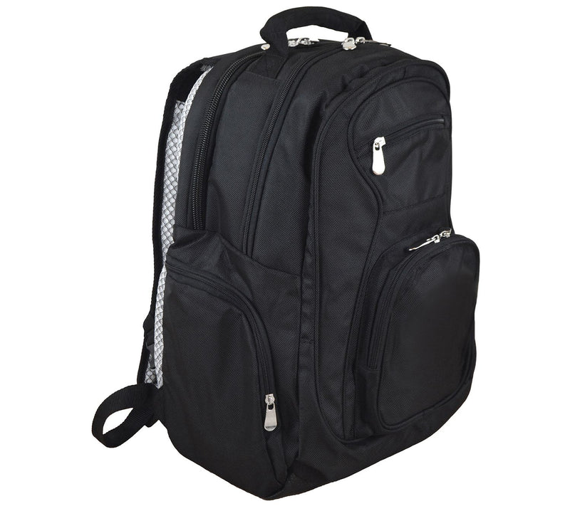 NCAA 19" Black Laptop Travel Backpack — View 5