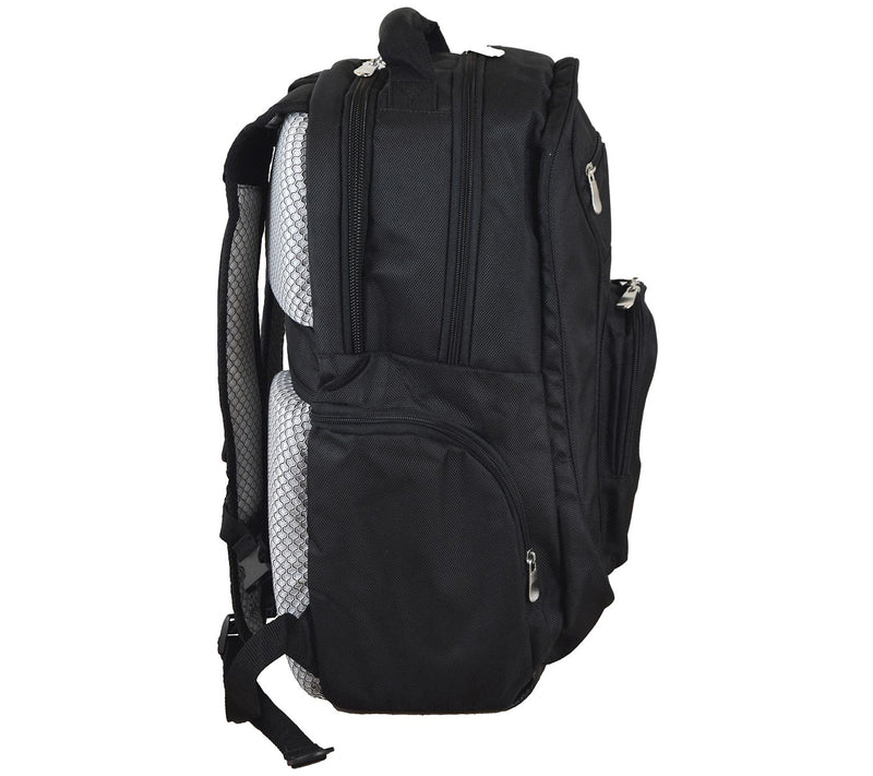 NCAA 19" Black Laptop Travel Backpack — View 3