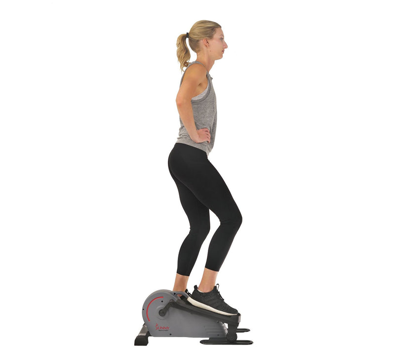 Sunny Health & Fitness SF-E3908 Portable Standp Elliptical — View 6