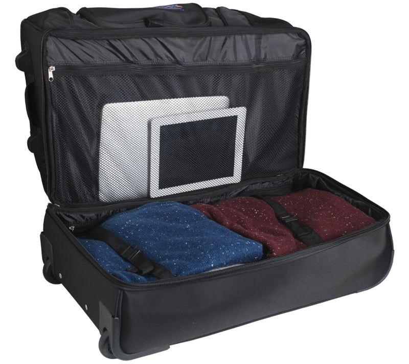 NFL 27" Drop Bottom Wheeled Duffel — View 3