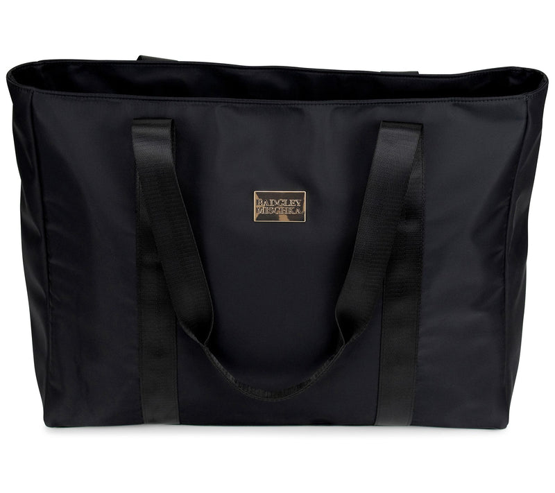 Badgley Mischka Nylon Travel Tote Weekender Bag — View 21