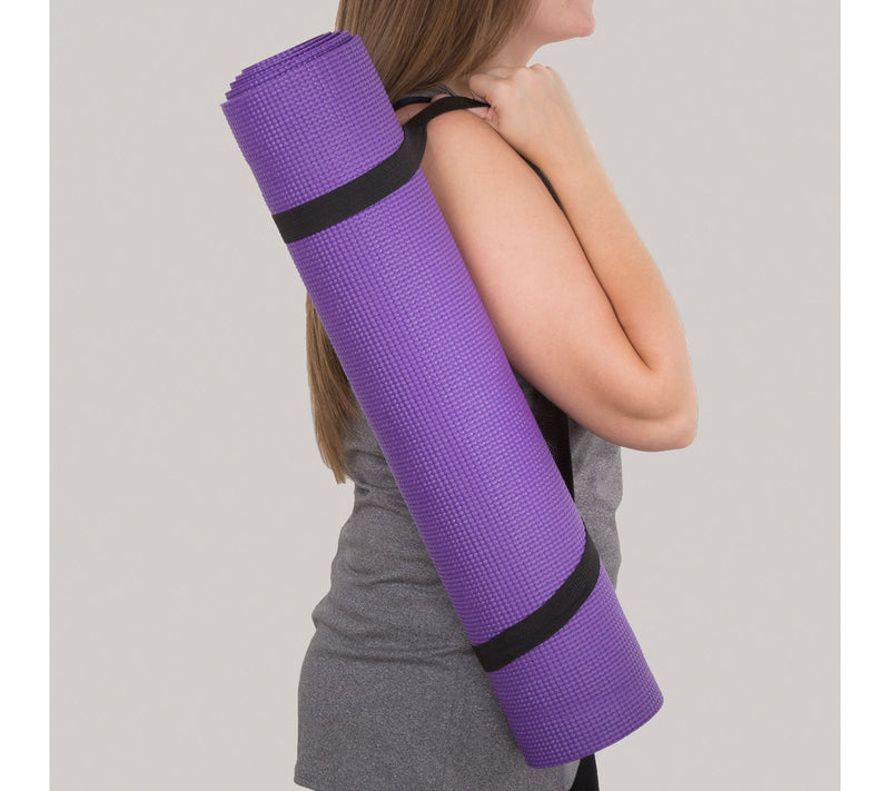 Wakeman Fitness Double-Sided Yoga Mat 71" x 24" — View 9