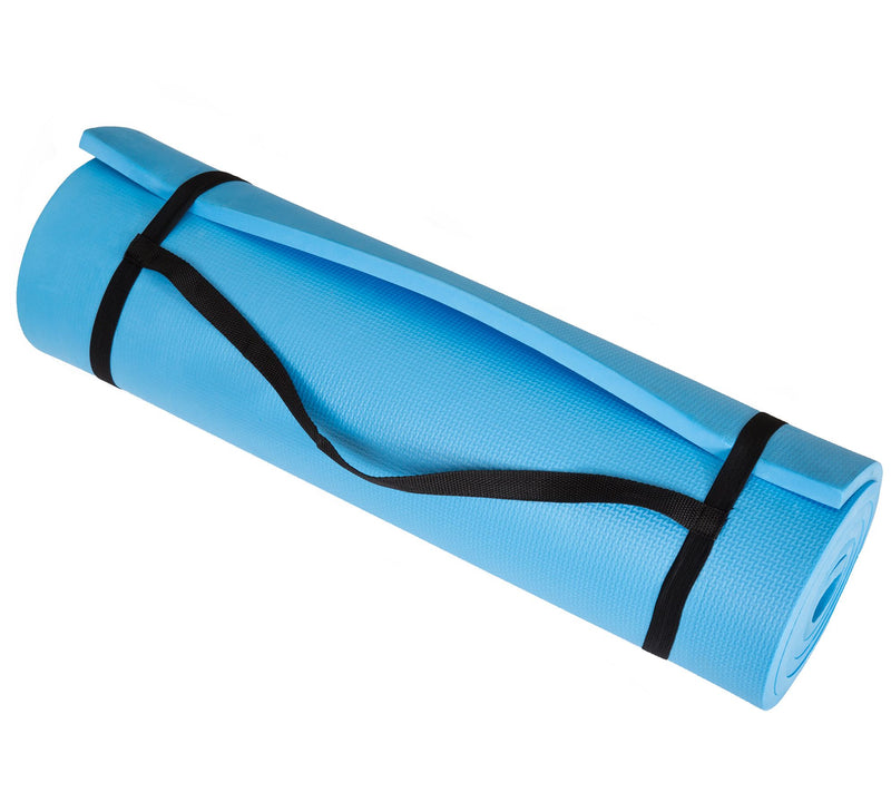 Wakeman Fitness Extra-Thick Foam Exercise Mat 72" — View 5
