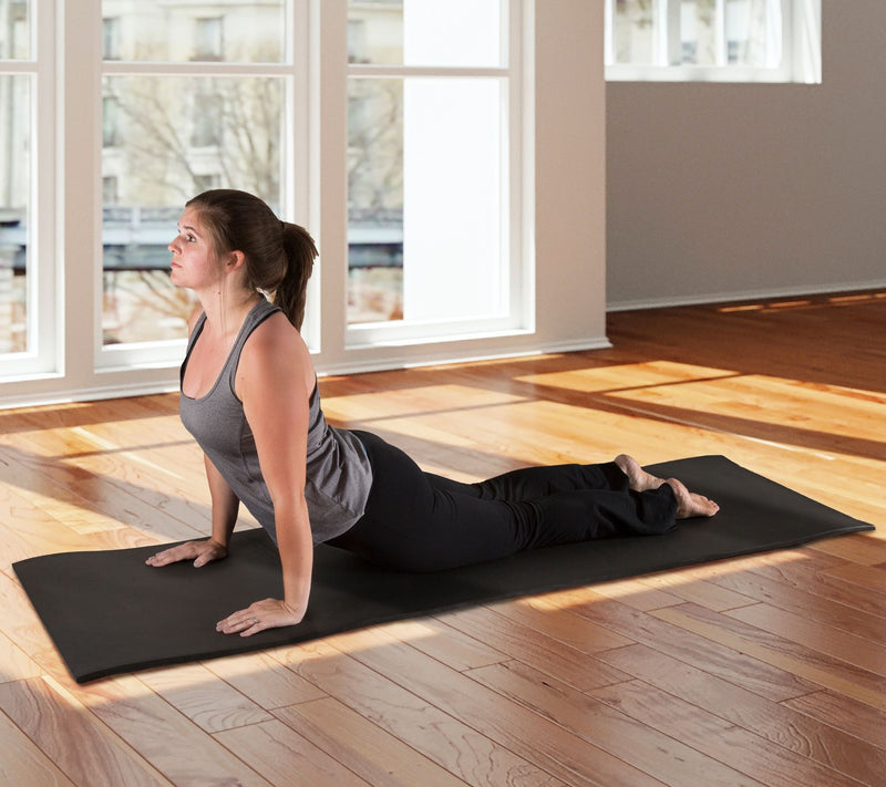 Wakeman Fitness Extra-Thick Foam Exercise Mat 72" — View 8
