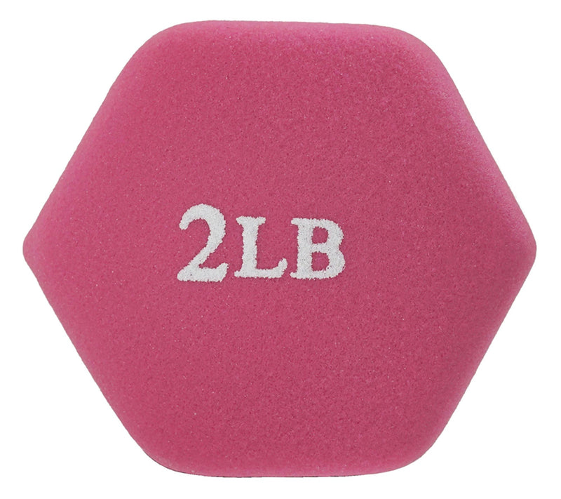 Sunny Health & Fitness Neoprene 2-lb Dumbbell Pair — View 7