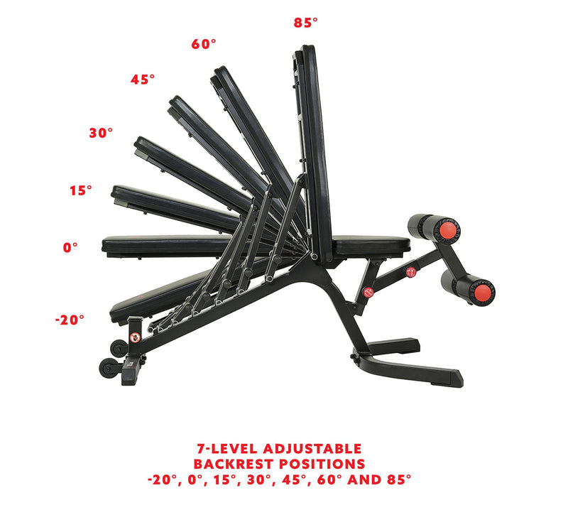 Sunny Health & Fitness Adjustable Weight BenchSF-BH6920 — View 5