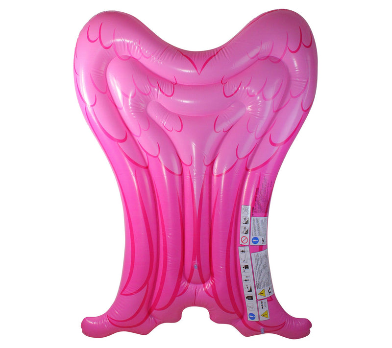 Pool Central 61" Inflatable Pink Angel Wings Pool Float — Main view