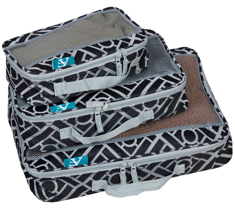 American Flyer Astor Collection Packing Cubes -3-Piece Set — View 5