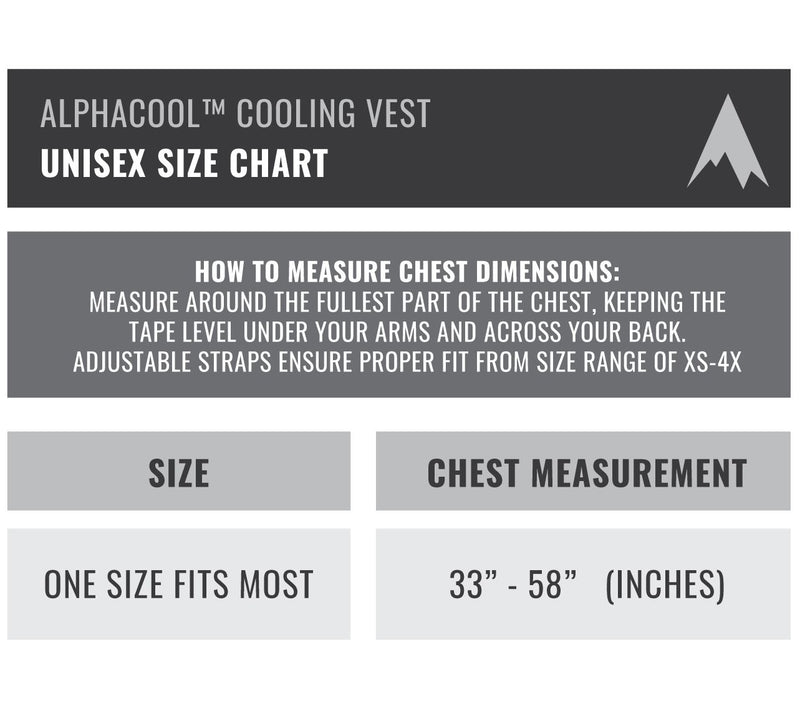 AlphaCool Original Cooling Ice Vest Blue — View 3
