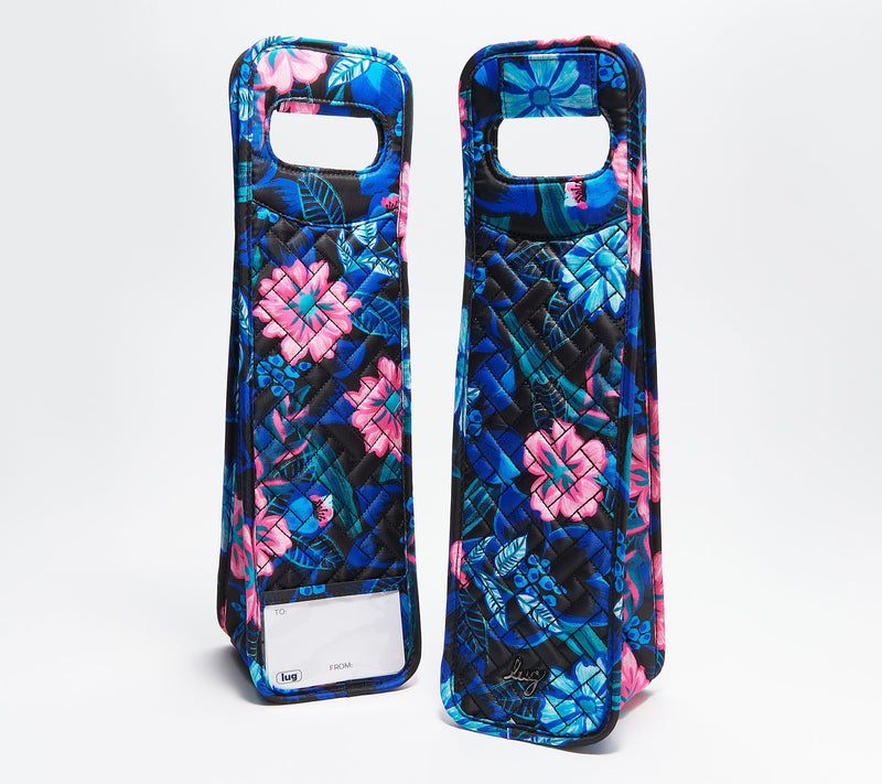 Lug Set of 2 Insulated Wine Totes - Shuttle — View 15