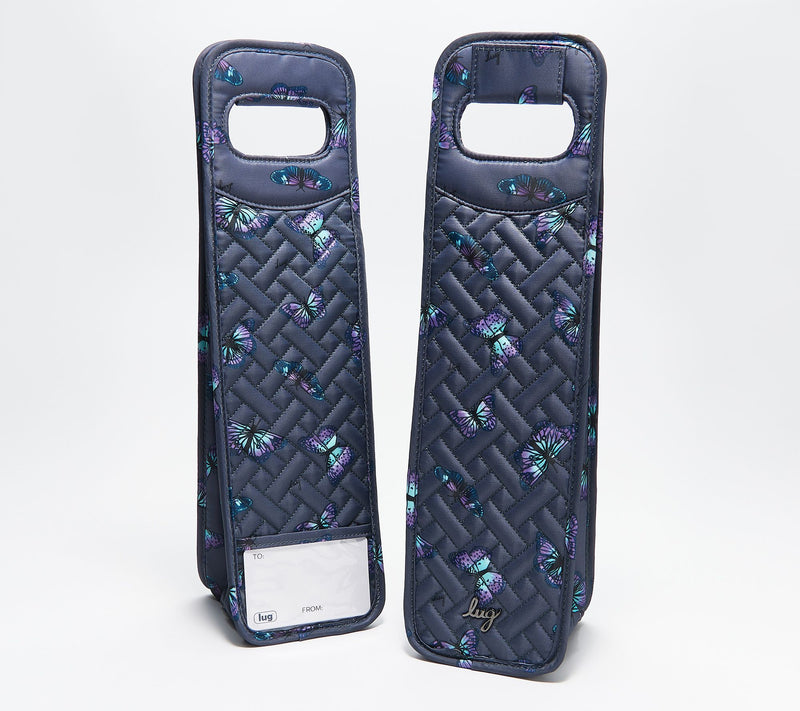 Lug Set of 2 Insulated Wine Totes - Shuttle — View 11