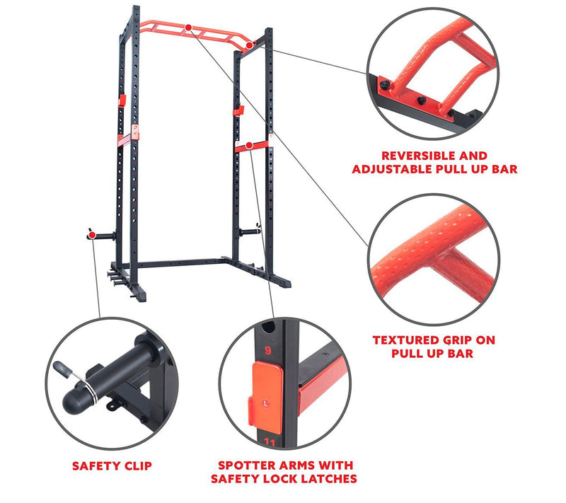 Sunny Health & Fitness Power Zone Strength RackSF-XF9925 — View 3