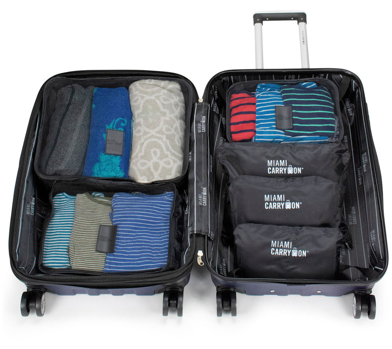 Miami Carryon 12-Piece Packing Cubes - LuggageOrganizer Kit — View 10