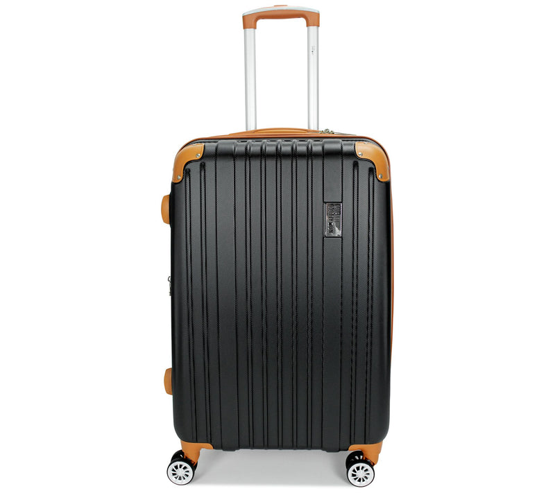 Miami Carryon Collins 3 Piece Expandable Retr oLuggage Set — View 14