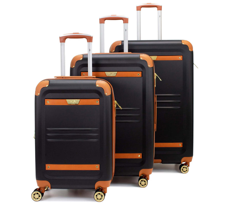 ITALIA 3-Piece Expandable Spinner Luggage Set — View 5