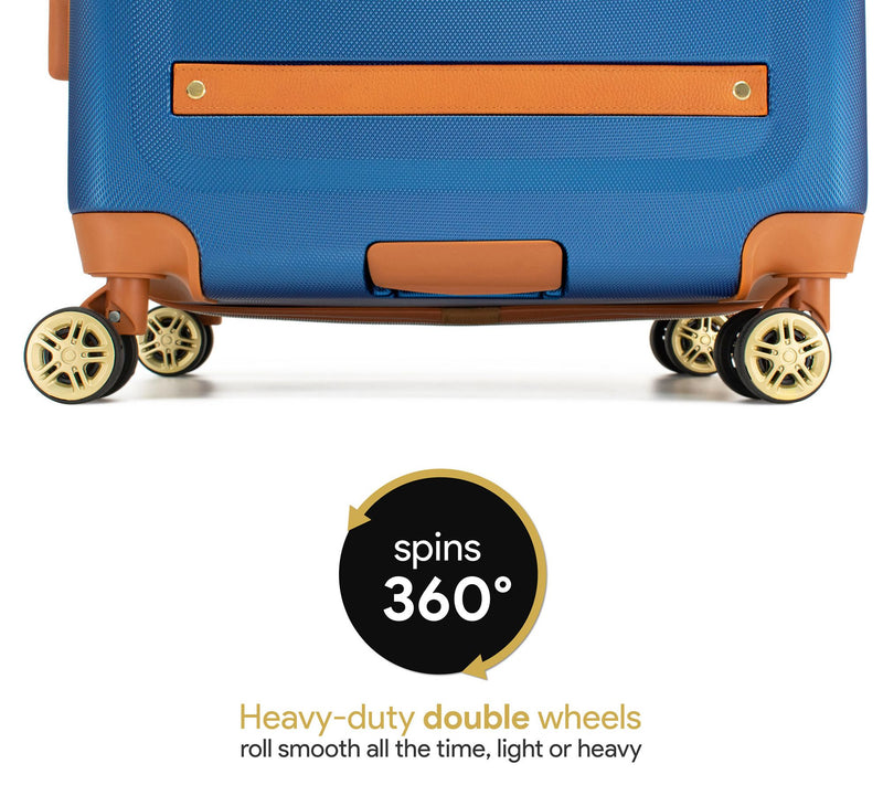 ITALIA 3-Piece Expandable Spinner Luggage Set — View 13