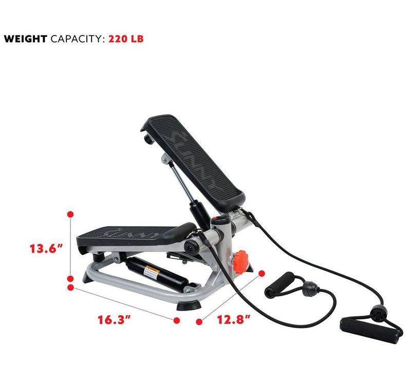 Sunny Health & Fitness Total Body Stepper Machine — View 5