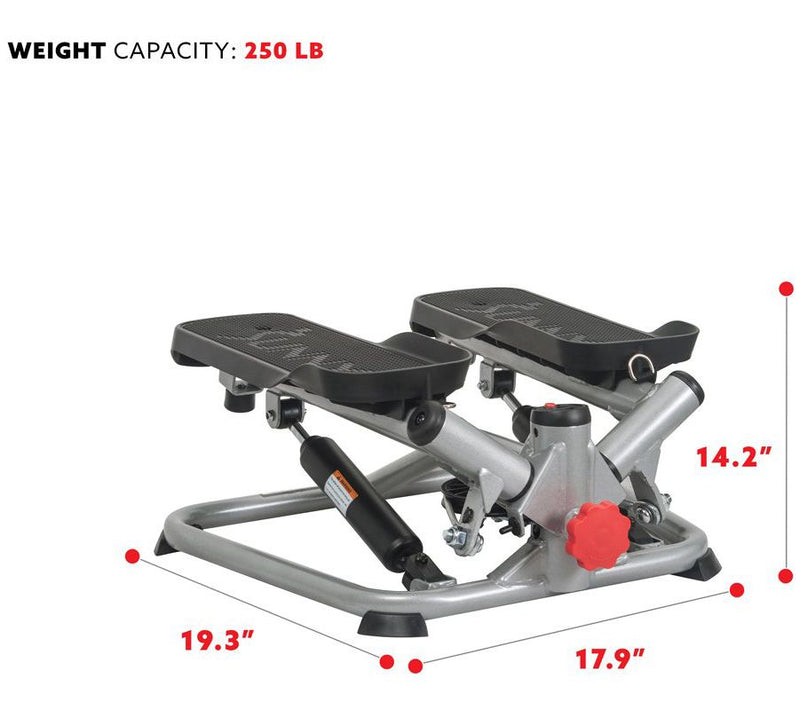 Sunny Health & Fitness Total Body Advanced Steper — View 5