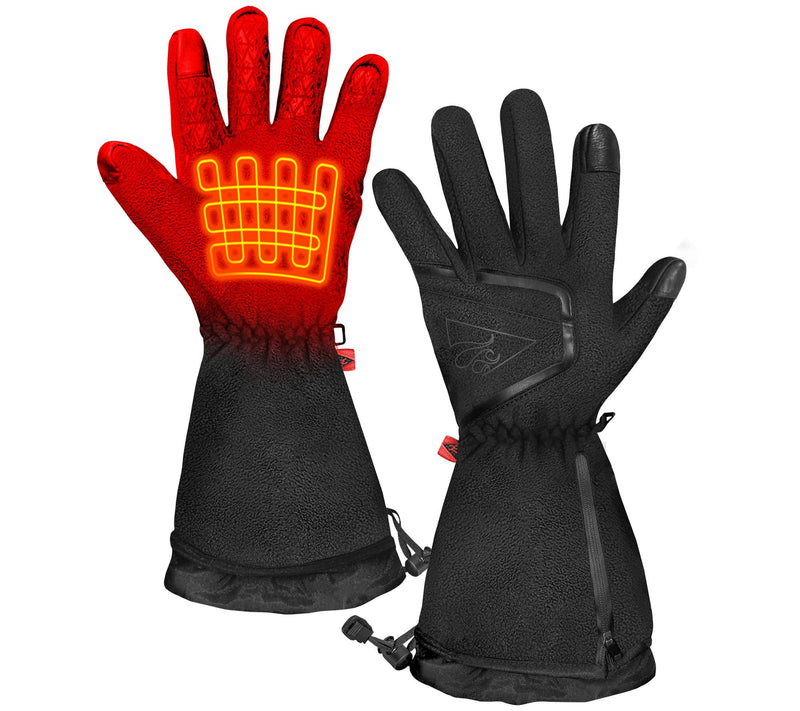 ActionHeat Women's AA Battery-Operated Fleece Gloves 2.0 — View 5