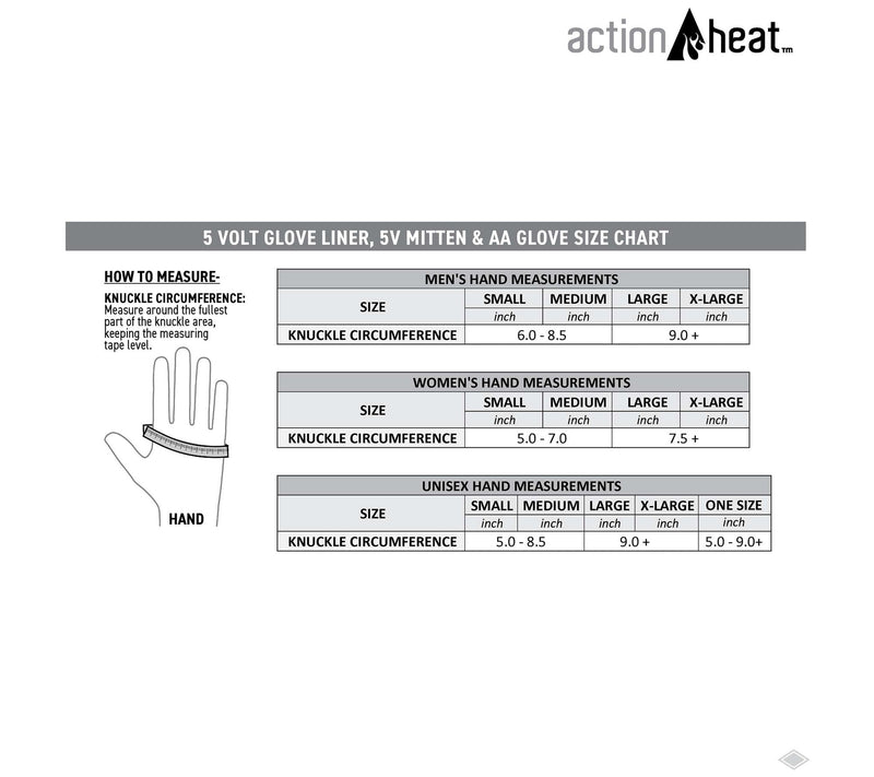 ActionHeat Women's AA Battery-Operated Fleece Gloves 2.0 — View 10