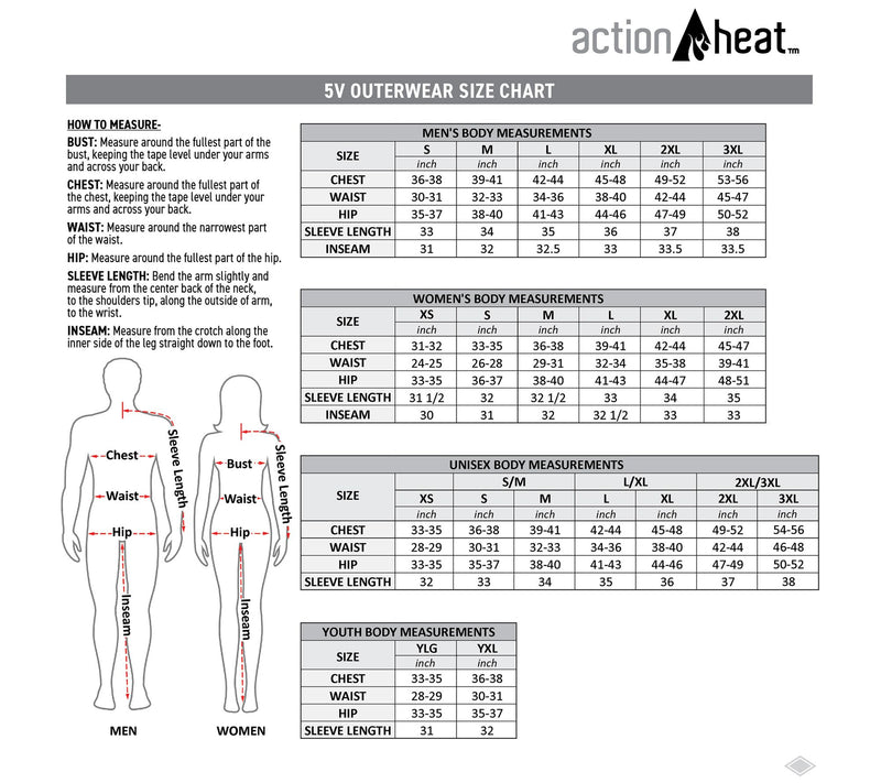ActionHeat 5V Heated Vest Liner, Unisex — View 8
