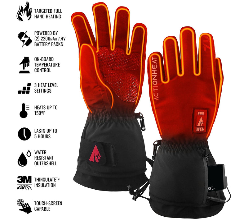 Womens ActionHeat 7V Everyday Glove — View 5