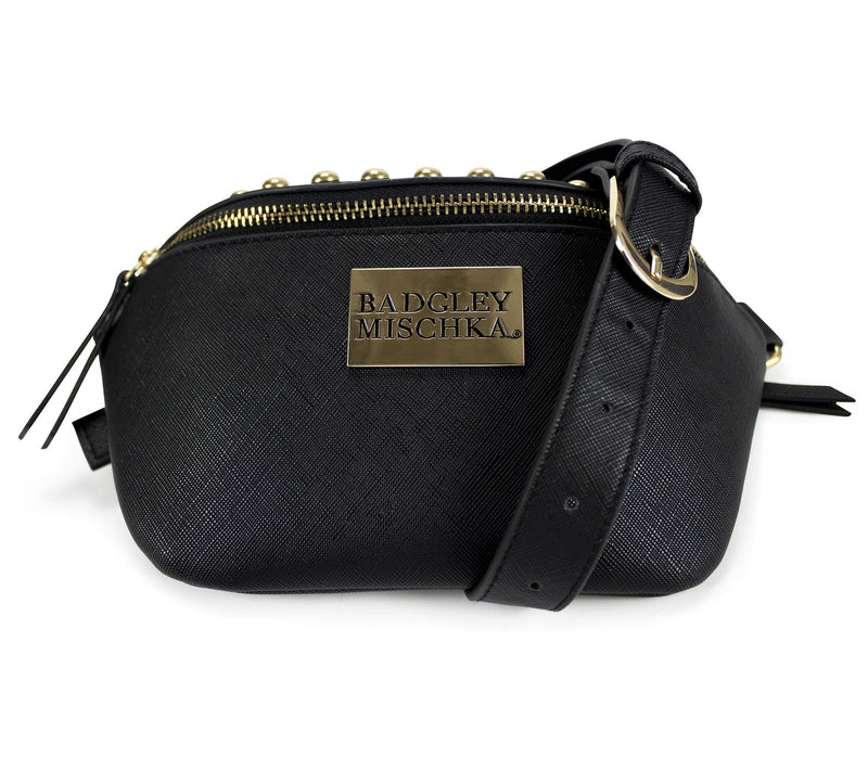 Badgley Mischka Vegan Leather Belt Bag -Bridgette — View 6