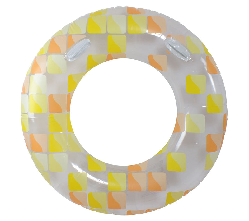 Pool Central Inflatable Mosaic Swimming Pool Rig Float — View 5